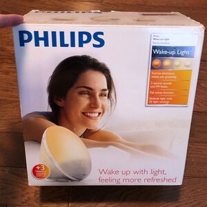 Philips  Wake Up Light Therapy Alarm Clock